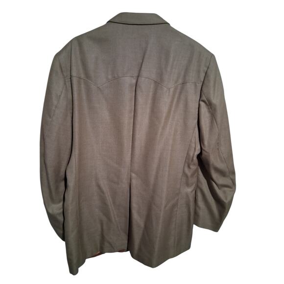 Vintage H Bar C Ranchwear Men's size XL Western Country Business Cowboy Blazer - Picture 6 of 10